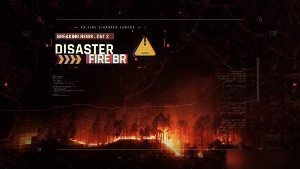 Videohive Disaster Opener Openers template preview