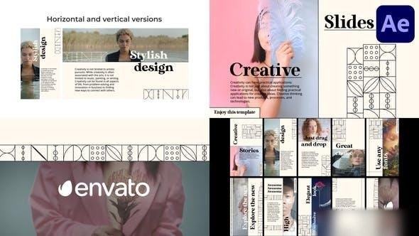 Videohive Creative Modern Slideshow for After Effects 46117773 Openers template preview