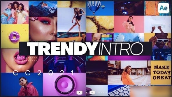 Videohive Trendy Intro Openers template preview