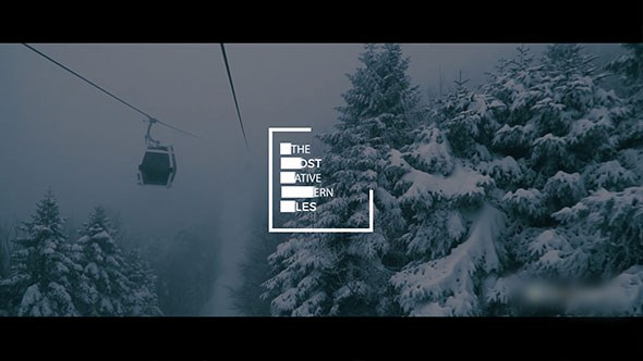Creative Titles Video Displays template preview