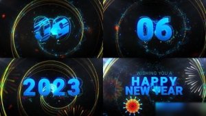 Videohive Happy New Year 2023 // New Year Wish // Christmas Wish Openers template preview