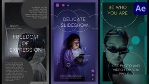 Videohive Delicate Social Media Slideshow for After Effects Openers template preview
