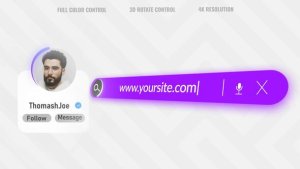 Videohive Search Bar Subscribe Elements template preview
