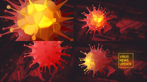 Videohive Virus News Update Opener Broadcast-packages template preview