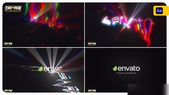 Videohive Colorful Glitch Logo Reveal 43616566 Logo Stings template preview