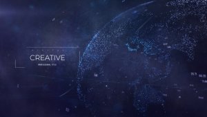 Videohive Digital Earth l Network Titles Titles template preview