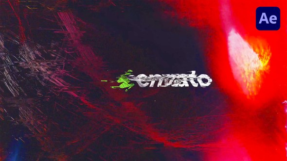 Videohive Retro Glitch Logo 54890808 Logo Stings template preview