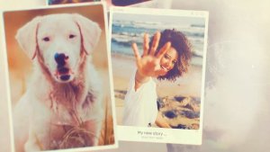 Videohive Memories Photo Frames Slideshow Video Displays template preview