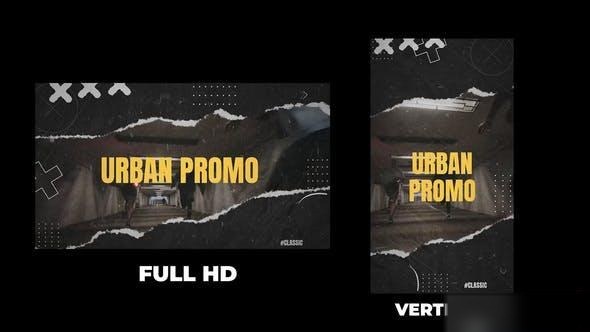Videohive Torn Urban Promo Openers template preview