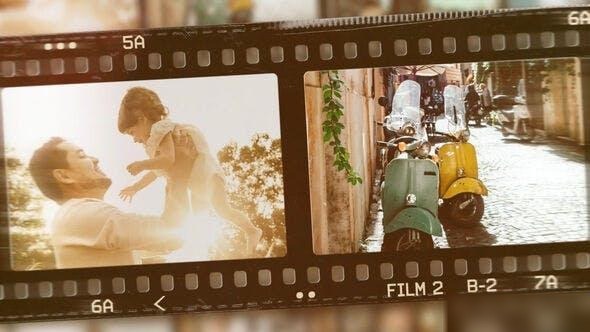 Videohive Photo Film Slideshow Openers template preview