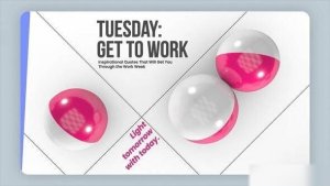 Videohive Inspirational 3D Slide Planning Video Displays template preview