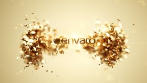 Videohive Golden Splash Logo 2 Logo Stings template preview