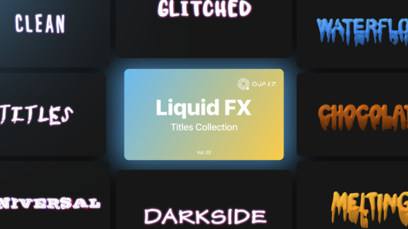 Videohive Liquid Motion Titles Vol. 02 Titles template preview