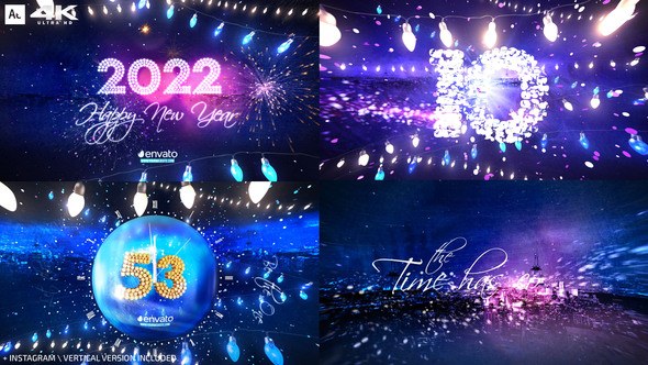 Videohive New Year Eve Party Countdown 2020 Openers template preview