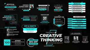 Videohive Conference & Workshop Titles Titles template preview