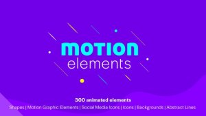 Motion Elements Video Displays template preview