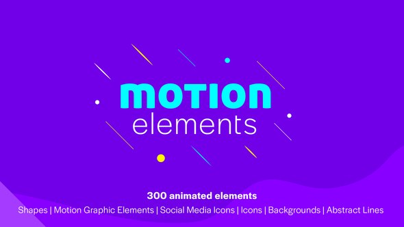 Motion Elements Video Displays template preview