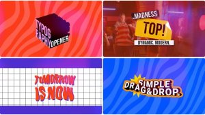 Videohive Colored Titles Promo Titles template preview