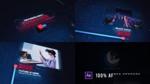 Videohive Technology Timeline Openers template preview