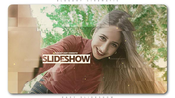 Videohive Elegant Easy Cinematic Slideshow Video Displays template preview