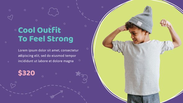 Videohive Simple Kids Promo Product Promo template preview