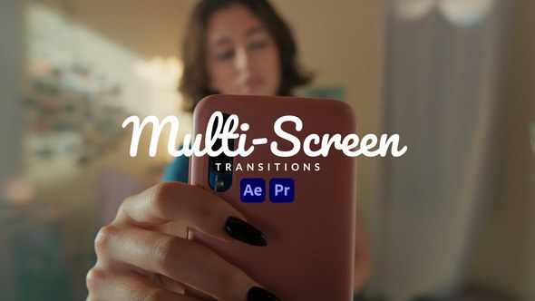 Videohive Multi-Screen Transitions Elements template preview