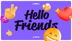 Videohive 3D Emoji Intro Openers template preview