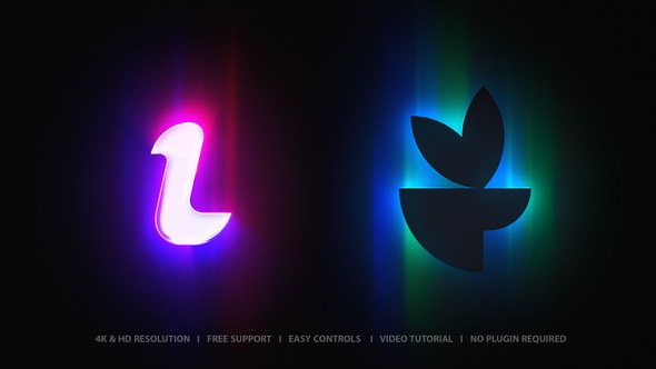 Videohive Backlight Logo Reveal Logo Stings template preview
