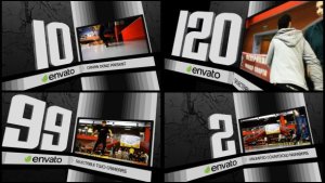 Videohive Countdown Machine Video Displays template preview