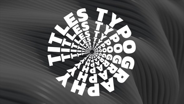 Videohive Typography Titles Text | AE Titles template preview