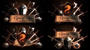 Videohive Epic Battle Modular Logo Reveals Logo Stings template preview
