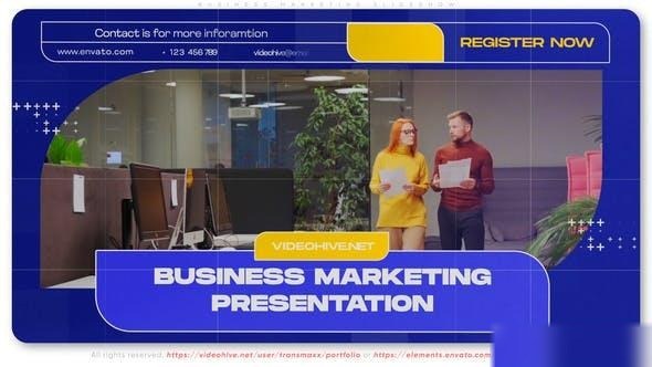Videohive Business Marketing Slideshow Openers template preview