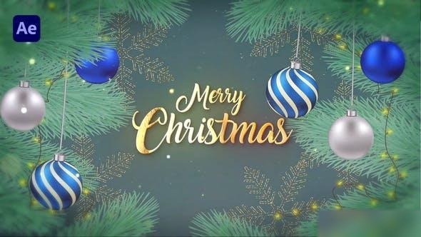 Videohive Merry Christmas Intro 48370451 Openers template preview