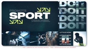Videohive Sport Promo Showreel Openers template preview