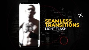 Videohive Vertical Light FLash Transitions | After Effects Elements template preview