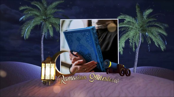 Videohive Eid and Ramadan Slideshow Ramadan template preview