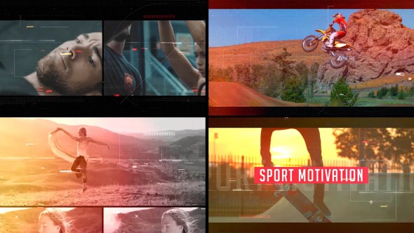 Videohive Sport Motivation Openers template preview