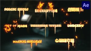 Videohive Firebirds Titles for After Effects Titles template preview