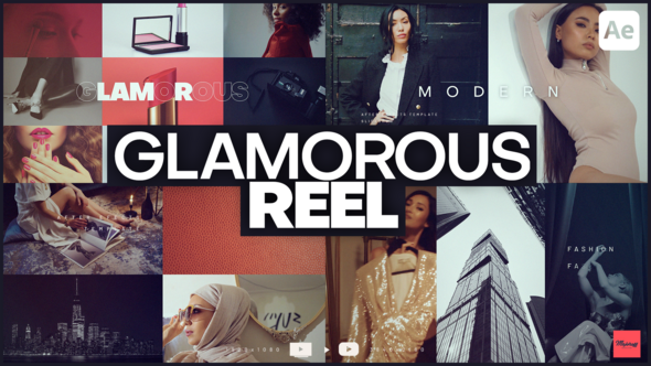 Videohive Glamorous Reel Product Promo template preview