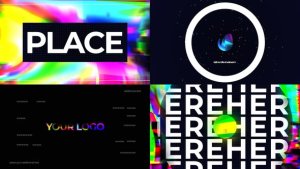 Videohive RGB Text Logo Logo Stings template preview