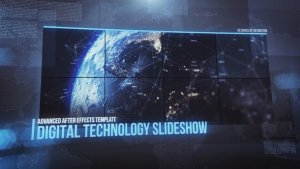 Videohive Digital Technology Slideshow 48997456 Video Displays template preview