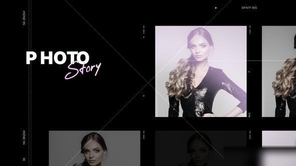 Videohive Photo Story Openers template preview