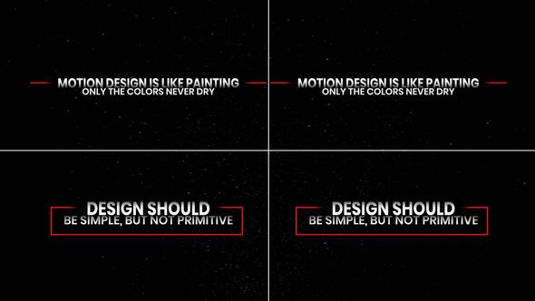 Videohive Text Animation RGB Titles template preview