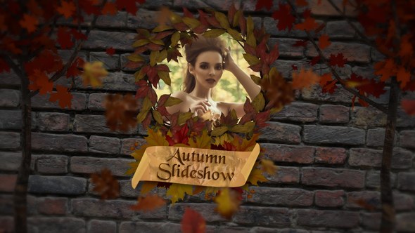 Videohive Autumn Slideshow 55890162 Openers template preview
