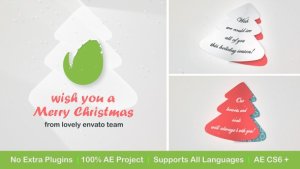 Videohive Christmas Logo with Messages and Images Elements template preview