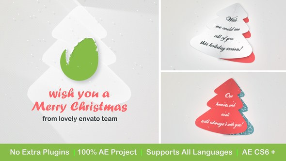 Videohive Christmas Logo with Messages and Images Elements template preview