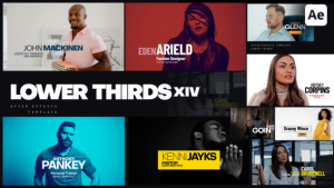 Videohive Lower Thirds XIV Titles template preview