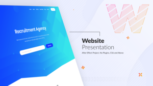 Website Presentation Video Displays template preview
