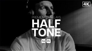 Videohive Premium Overlays Halftone Elements template preview