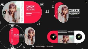 Videohive Podcast Audio Visualizer Product Promo template preview